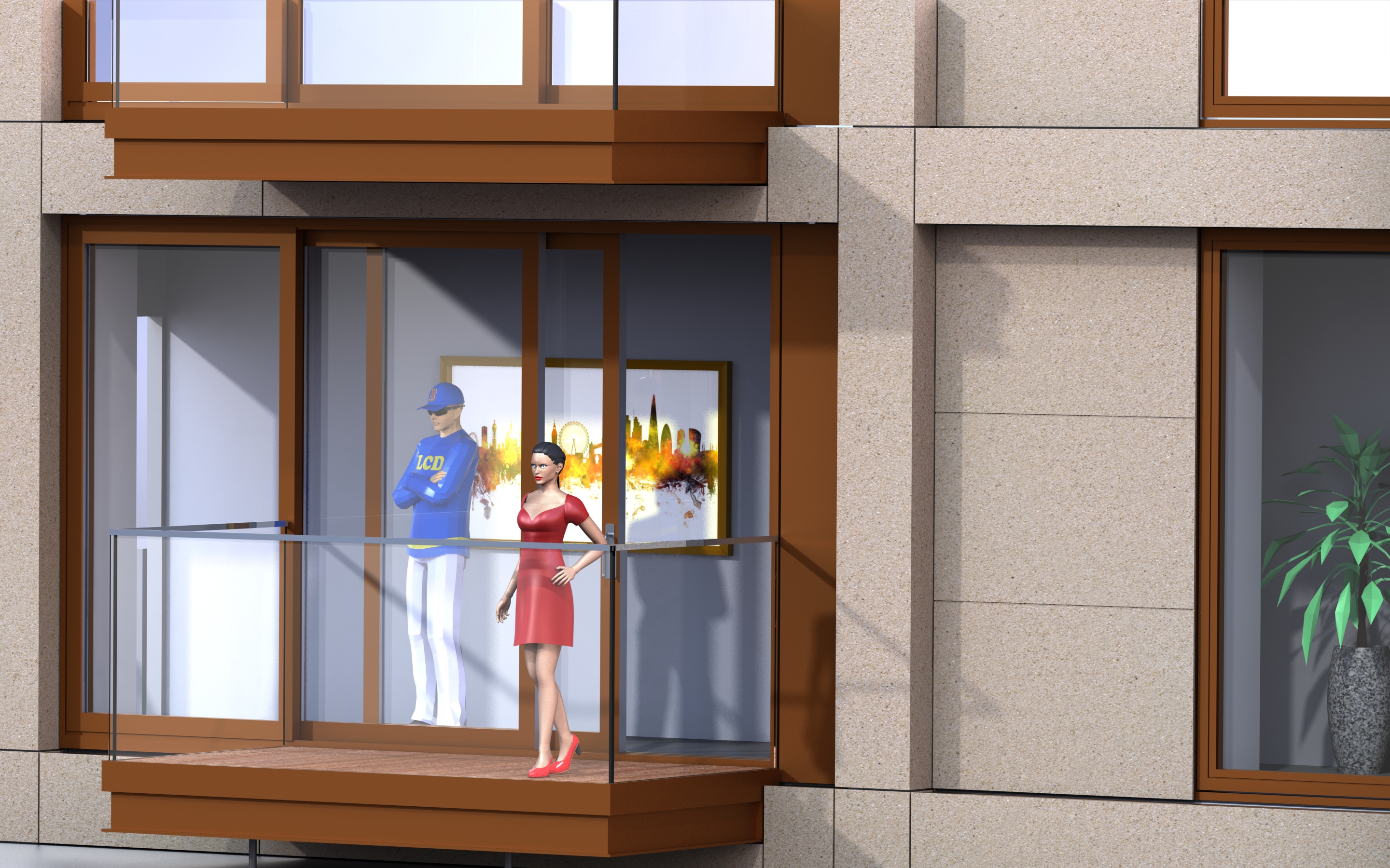 模型建筑